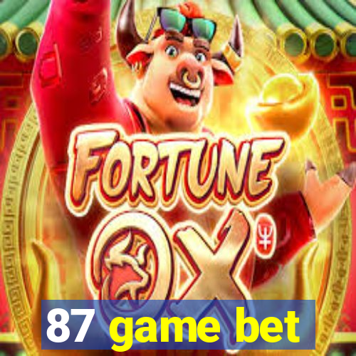 87 game bet